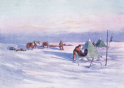 Organising the Camp, Illustration from 